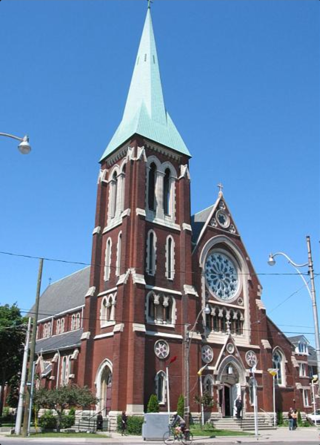 Outside view of St. Helen's Church